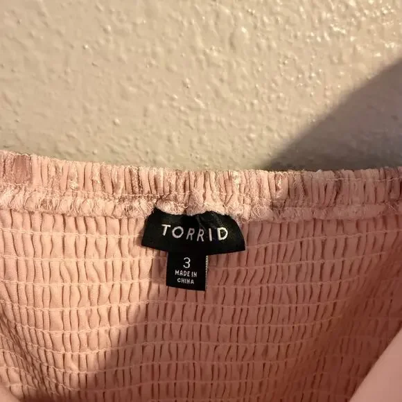 Torrid Sweetheart Tiered Ruffle Midi Dress Size 3 - Picture 5 of 5